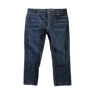 Carhartt Dark Wash Size 44 X 32 Slim Fit Straight Men’s Denim Jeans EUC